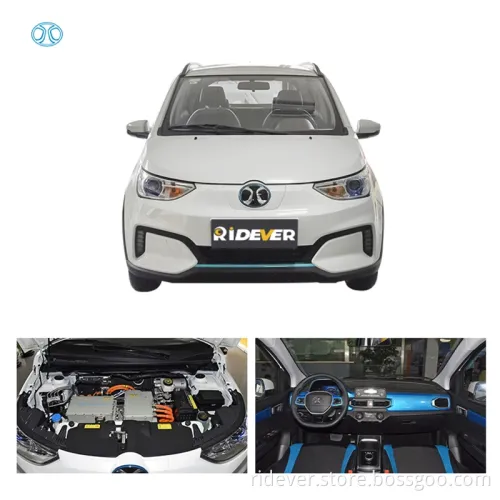 Ridever Mini Electric Car Baic Ec3 EV Passenger Car 301km Endurance Mileage Range Verified New Car 0km Electric Used Car